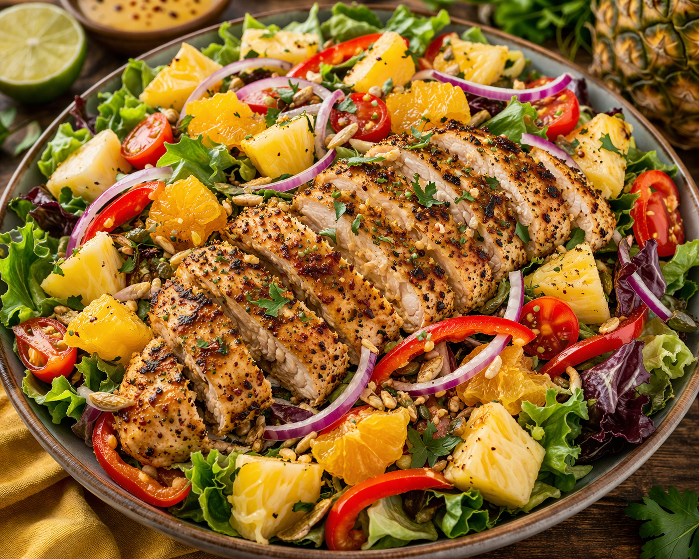 H-Salade Tropical De Poulet