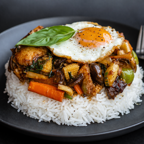 B-Bol Renverser Poulet Oeufs