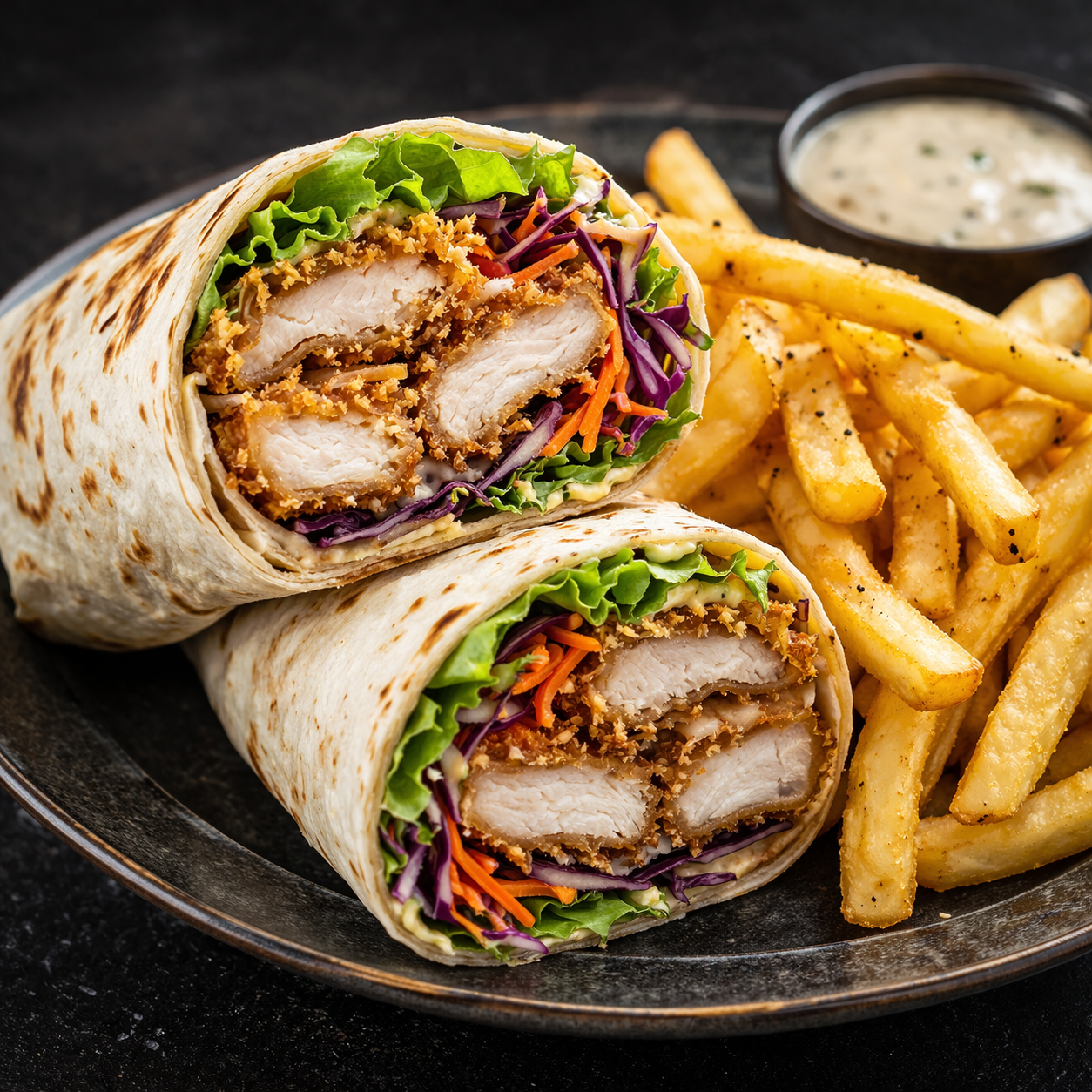 P-Wrap Katsu de Poulet