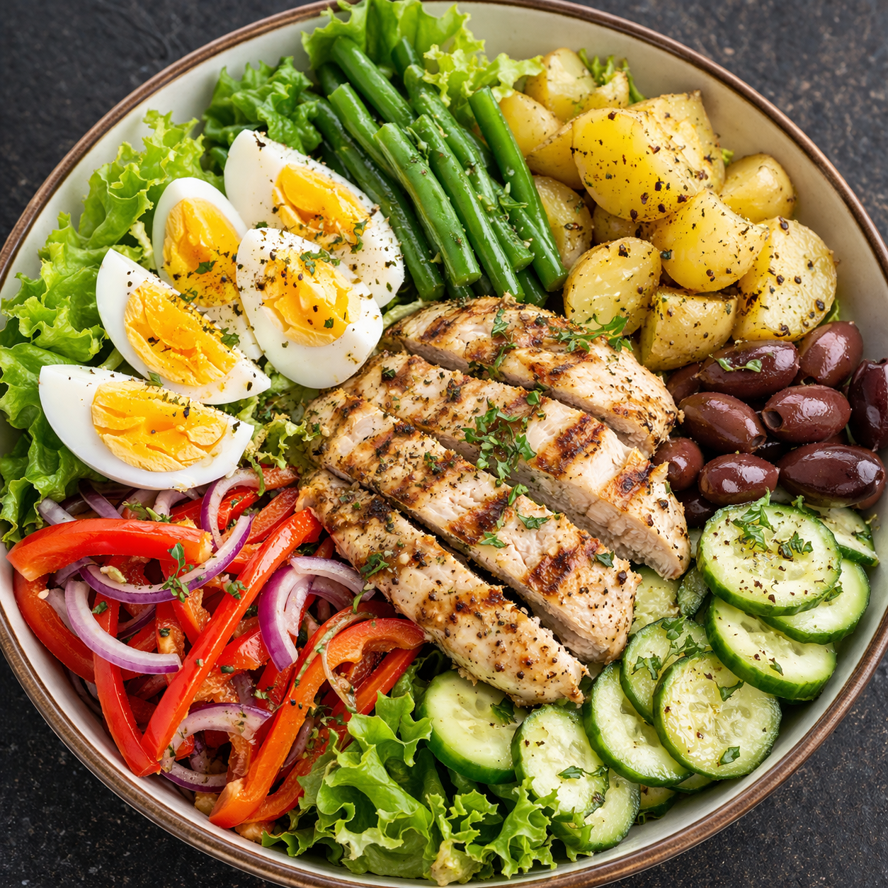 Chicken Bowl Salad